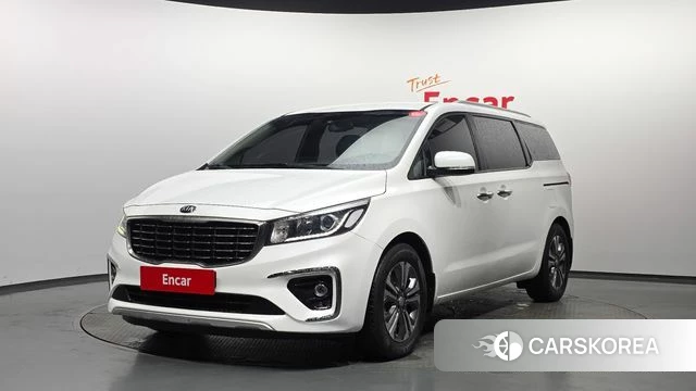 Kia The New Carnival 2019 Белый из Кореи