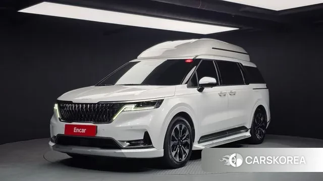 Kia Carnival 4th generation 2021 Белый из Кореи