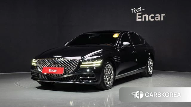 Genesis G80 (RG3) 2020 Черный из Кореи