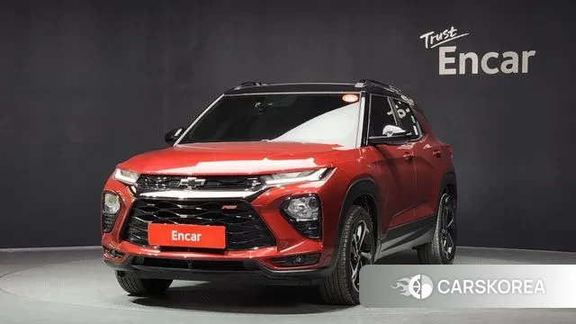 Chevrolet (GM Daewoo) Trailblazer 2022 Красный из Кореи