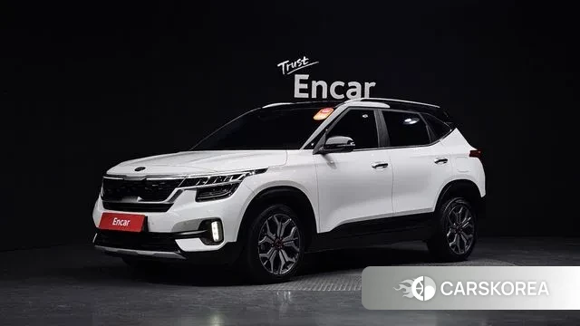 Kia Seltos 2021 Белый из Кореи