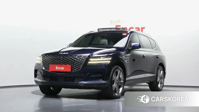 Genesis GV80 2021 Синий из Кореи