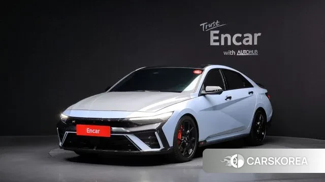 Hyundai The New Avante (CN7) 2024 Светло-серебряный цвет из Кореи