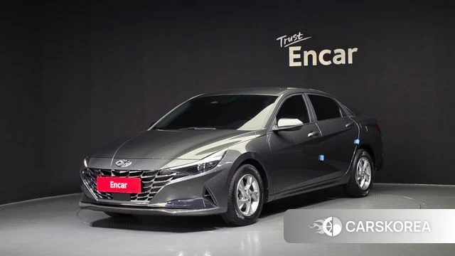 Hyundai Avante (CN7) 2021 Серый из Кореи