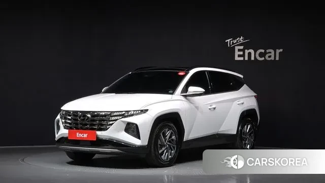 Hyundai Tucson Hybrid (NX4) 2020 Белый из Кореи