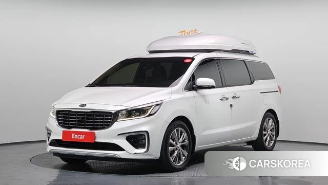 Kia The New Carnival 2018 Белый из Кореи