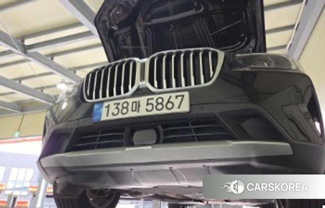 BMW X3 (G01) 2022 Черный из Кореи