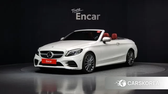 Mercedes-Benz C-Class W205 2023 Белый из Кореи