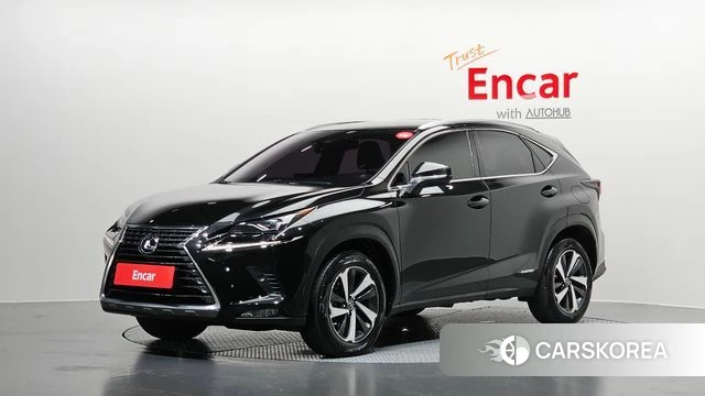 Lexus NX300h 2021 Черный из Кореи