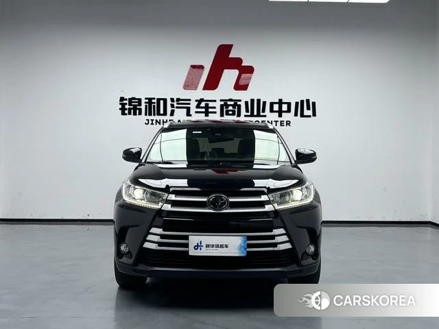 Toyota Highlander 2022 Черный из Китая