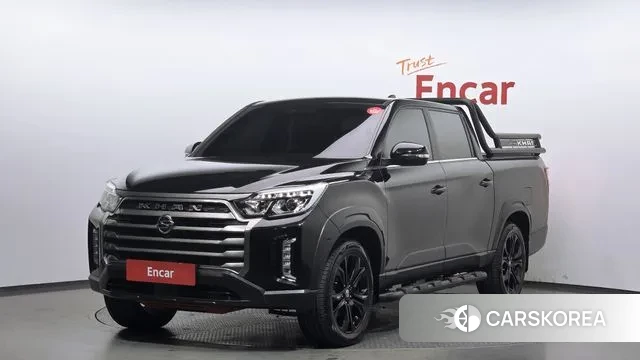 Ssangyong The New Rexton Sports Cannes 2021 Черный из Кореи