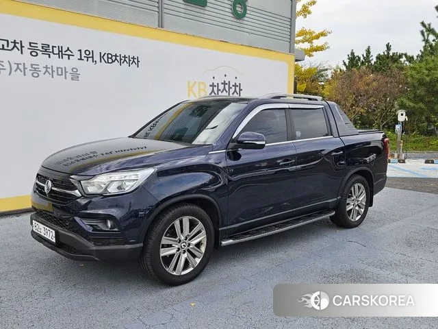 Ssangyong Rexton Sports 2018 Синий из Кореи