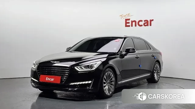 Genesis EQ900 2018 Черный из Кореи