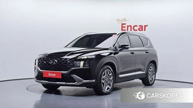 Hyundai The New Santa Fe 2022 Черный из Кореи