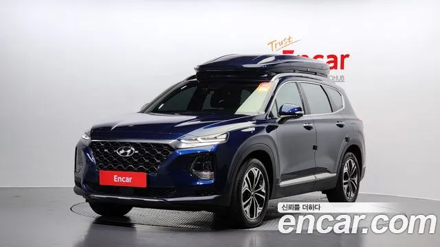 Hyundai Santa Fe TM 2018 Синий из Кореи