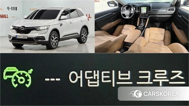 Renault Korea (Samsung) The New QM6 2022 Белый из Кореи