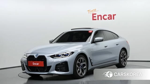 BMW i4 2022 Серебристо-серый из Кореи