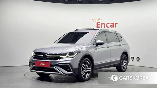 Volkswagen Tiguan Allspace 2022 Серый из Кореи