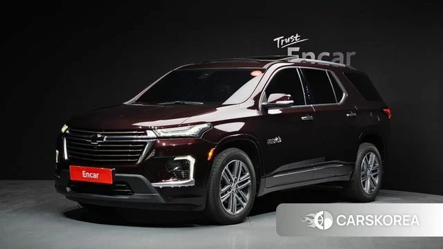 Chevrolet (GM Daewoo) Traverse 2023 Черный из Кореи