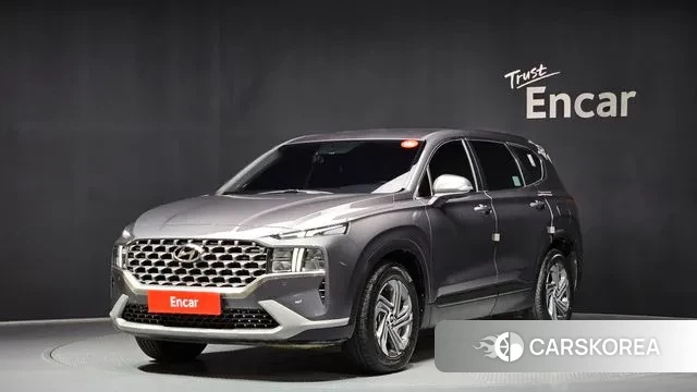 Hyundai The New Santa Fe 2023 Серый из Кореи