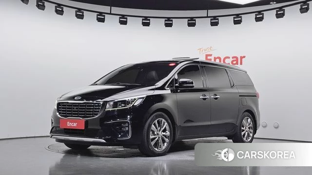Kia The New Carnival 2018 Черный из Кореи