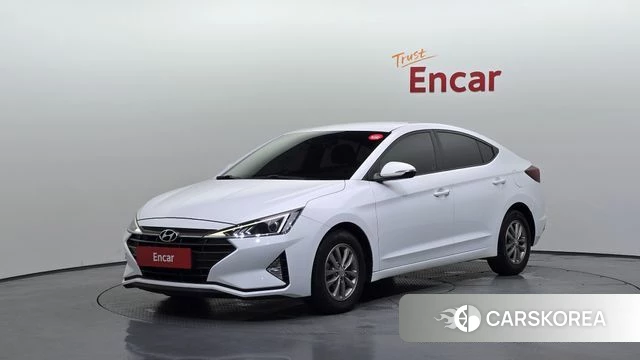 Hyundai The New Avante AD 2018 Белый из Кореи