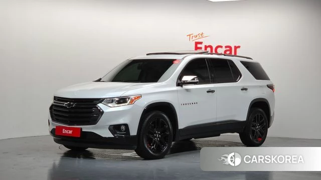 Chevrolet (GM Daewoo) Traverse 2020 Белый из Кореи