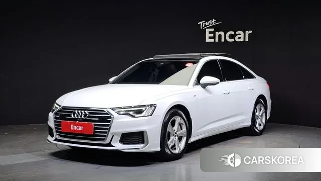 Audi A6 (C8) 2020 Белый из Кореи