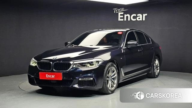 BMW 5 Series (G30) 2018 Черный из Кореи