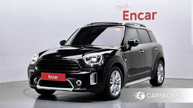 Mini Cooper Countryman 2023 Черный из Кореи