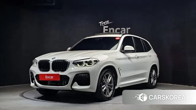BMW X3 (G01) 2020 Белый из Кореи