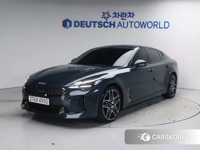 Kia Stinger Meister 2022 Темно-зеленый из Кореи