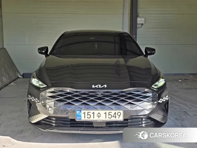 Kia K8 Hybrid 2021 Серый из Кореи