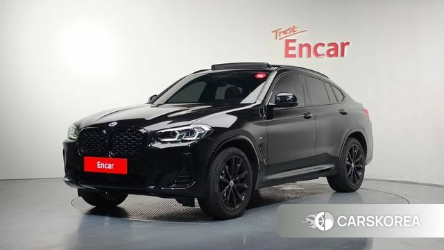 BMW X4 (G02) 2025 Черный из Кореи