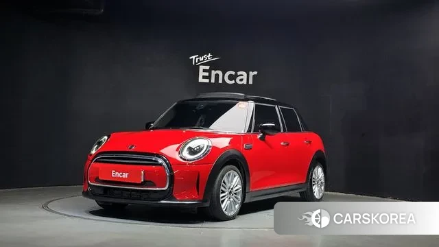Mini Cooper 2022 Красный из Кореи
