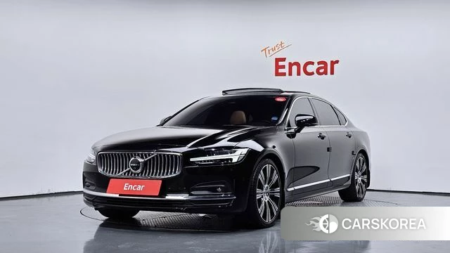 Volvo S90 2022 Черный из Кореи