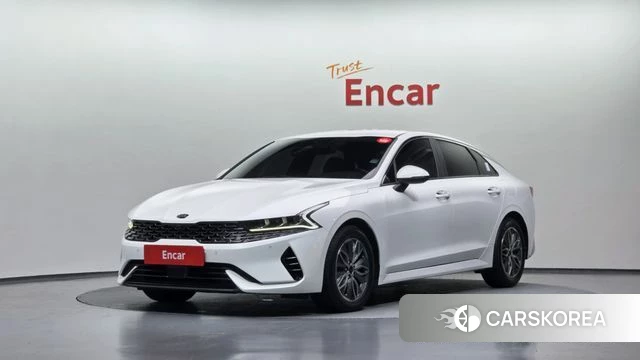 Kia K5 Hybrid 3rd Generation 2021 Белый из Кореи