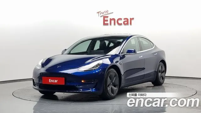 Tesla Model 3 2019 Синий из Кореи
