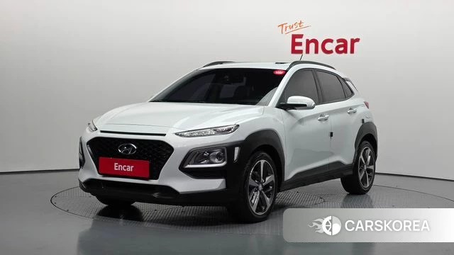 Hyundai Kona 2018 Белый из Кореи