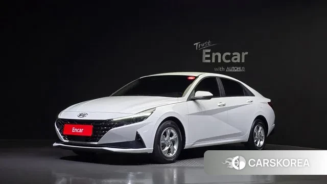 Hyundai Avante (CN7) 2020 Белый из Кореи