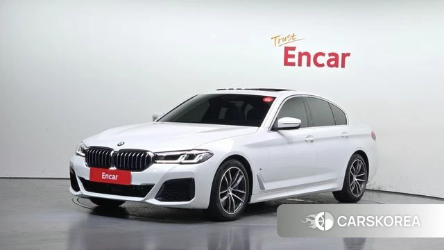 BMW 5 Series (G30) 2023 Белый из Кореи