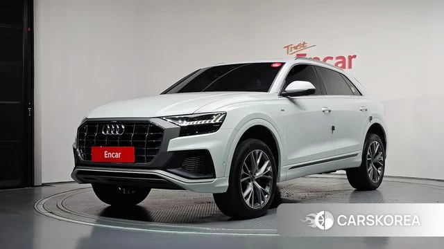 Audi Q8 (4M) 2021 Белый из Кореи
