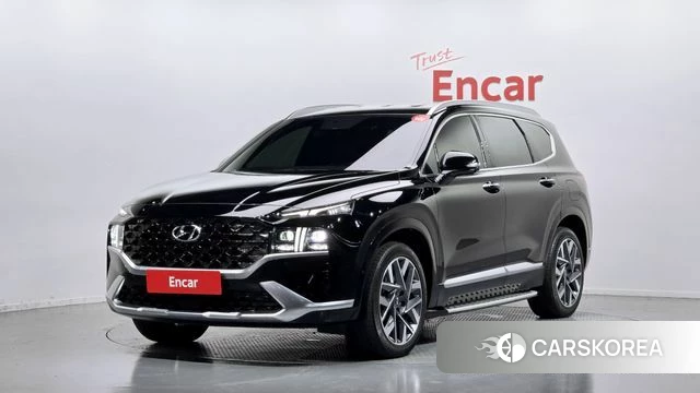 Hyundai The New Santa Fe 2021 Черный из Кореи