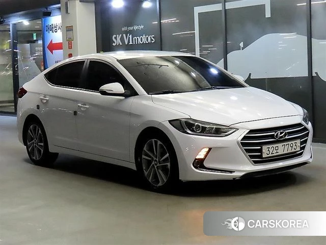 Hyundai Avante AD 2018 Белый из Кореи