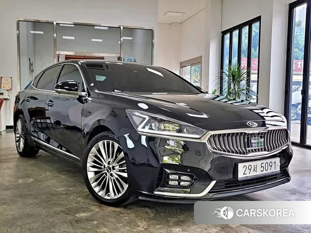 Kia Come New K7 2018 Черный из Кореи