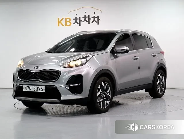Kia Sportage The Bold 2018 Серебристо-серый из Кореи