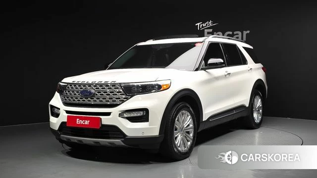 Ford Explorer 6th Generation 2022 Белый из Кореи
