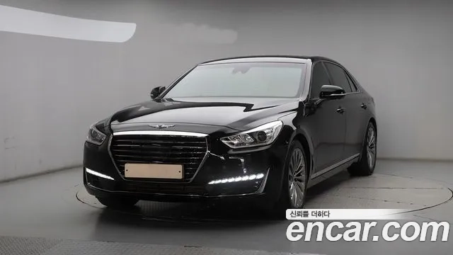 Genesis EQ900 2018 Черный из Кореи