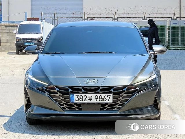 Hyundai Avante (CN7) 2021 Серый из Кореи