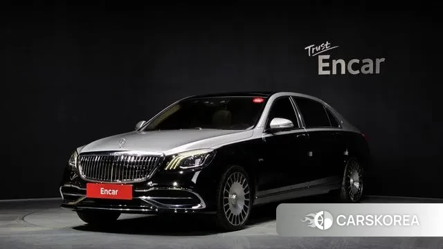 Mercedes-Benz S-Class W222 2020 Серебряный двухцветный из Кореи